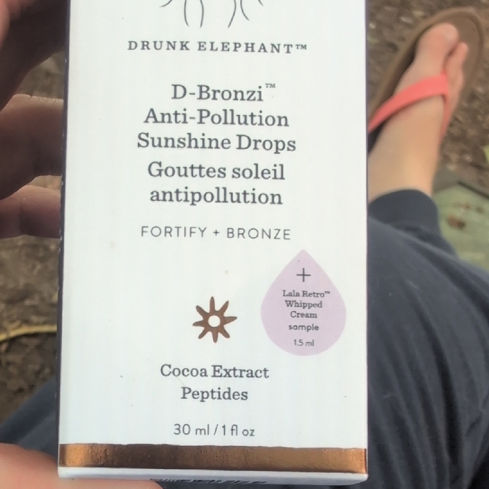 Drunk Elephant D-Bronzi Anti-Pollution Sunshine Drops NIB NEW IN BOX